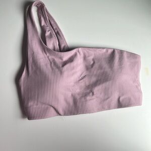 Lululemon one shoulder sports bra